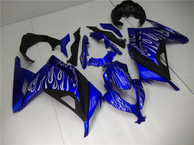 EX300 13-16 Verkleidungen - Blau Weiß Schwarz EX300 13-16 Verkleidungen - Blau Weiß Schwarz