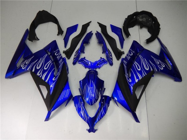 EX300 13-16 Verkleidungen - Blau Weiß Schwarz EX300 13-16 Verkleidungen - Blau Weiß Schwarz