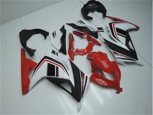 EX300 13-16 Verkleidungen - Rot Weiß Schwarz EX300 13-16 Verkleidungen - Rot Weiß Schwarz