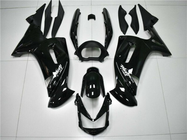 EX650 06-08 Verkleidungen - Glänzend Schwarz EX650 06-08 Verkleidungen - Glänzend Schwarz