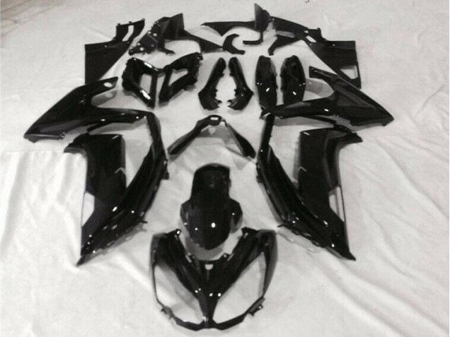 EX650 12-16 Verkleidung - Glänzend Schwarz EX650 12-16 Verkleidung - Glänzend Schwarz