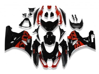 GSXR 1000 17-23 Verkleidung - Schwarz Rot