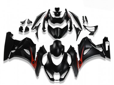 GSXR 1000 17-23 Verkleidungen - Schwarz Rot