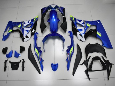 GSXR 1000 17-23 Verkleidungen - Weiß Grün