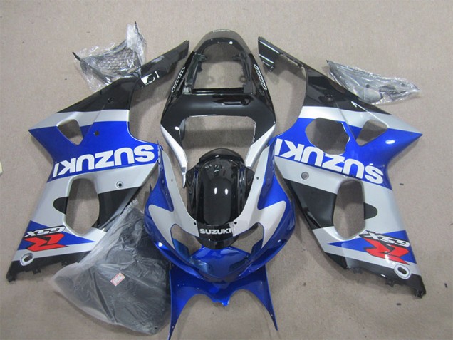 GSXR 1000 K1 00-02 Verkleidung - Blau Weißer Aufkleber GSXR 1000 K1 00-02 Verkleidung - Blau Weißer Aufkleber