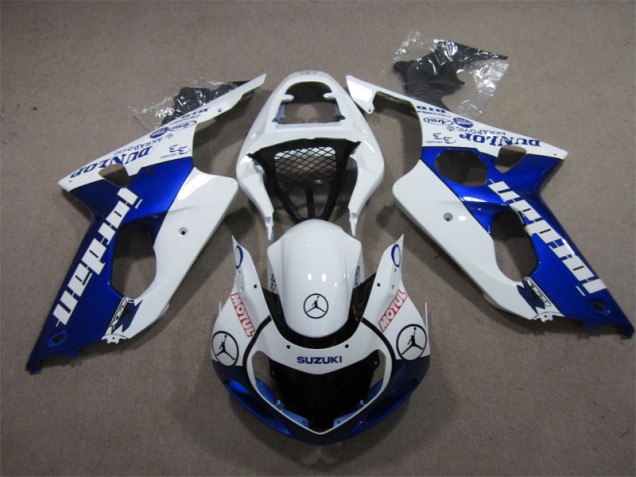 GSXR 1000 K1 00-02 Verkleidungen - Blau Weiß Jordan Motul GSXR 1000 K1 00-02 Verkleidungen - Blau Weiß Jordan Motul