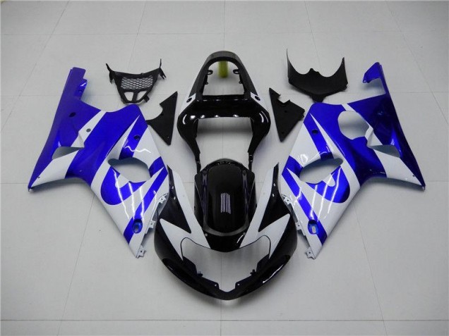 GSXR 1000 K1 00-02 Verkleidungen - Blau Weiß GSXR 1000 K1 00-02 Verkleidungen - Blau Weiß