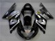 GSXR 1000 K1 00-02 Verkleidungen - Silber Schwarz GSXR 1000 K1 00-02 Verkleidungen - Silber Schwarz