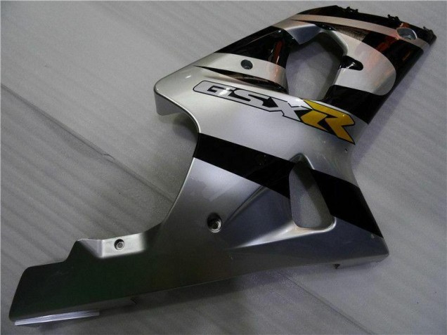 GSXR 1000 K1 00-02 Verkleidungen - Silber Schwarz GSXR 1000 K1 00-02 Verkleidungen - Silber Schwarz