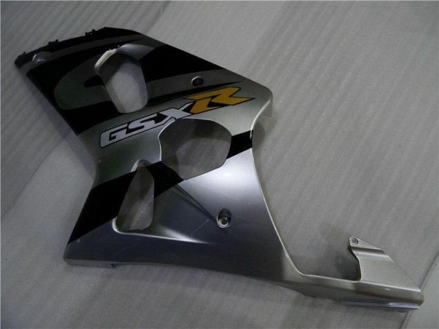 GSXR 1000 K1 00-02 Verkleidungen - Silber Schwarz GSXR 1000 K1 00-02 Verkleidungen - Silber Schwarz
