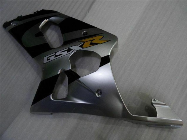 GSXR 1000 K1 00-02 Verkleidungen - Silber Schwarz GSXR 1000 K1 00-02 Verkleidungen - Silber Schwarz