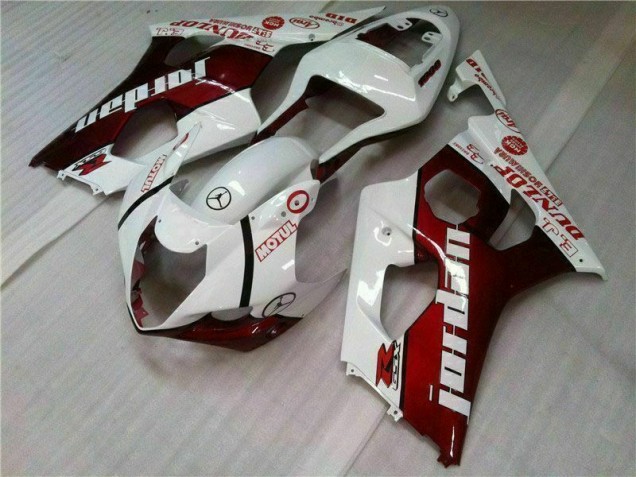 GSXR 1000 K3 03-04 Verkleidung - Rot Weiß GSXR 1000 K3 03-04 Verkleidung - Rot Weiß