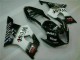 GSXR 1000 K3 03-04 Verkleidung - Weiß Schwarz GSXR 1000 K3 03-04 Verkleidung - Weiß Schwarz