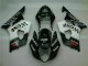GSXR 1000 K3 03-04 Verkleidung - Weiß Schwarz GSXR 1000 K3 03-04 Verkleidung - Weiß Schwarz