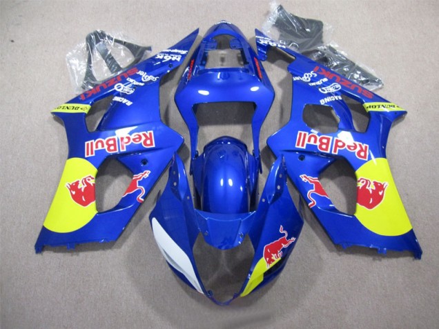 GSXR 1000 K3 03-04 Verkleidungen - Blau Rot Bull GSXR 1000 K3 03-04 Verkleidungen - Blau Rot Bull