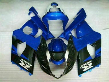 GSXR 1000 K3 03-04 Verkleidungen - Blau Schwarz