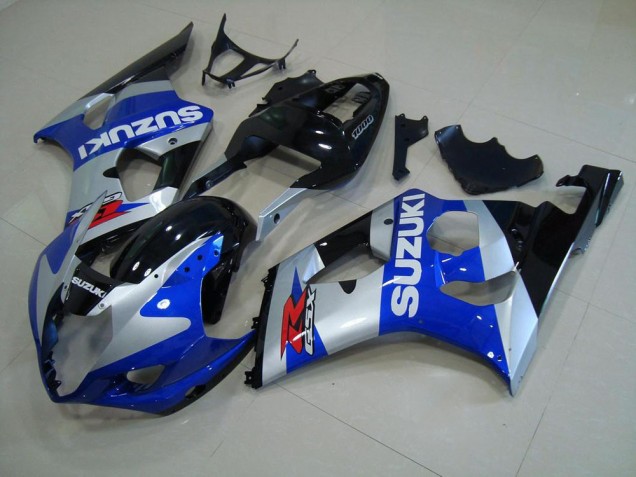 GSXR 1000 K3 03-04 Verkleidungen - Blau Silber GSXR 1000 K3 03-04 Verkleidungen - Blau Silber