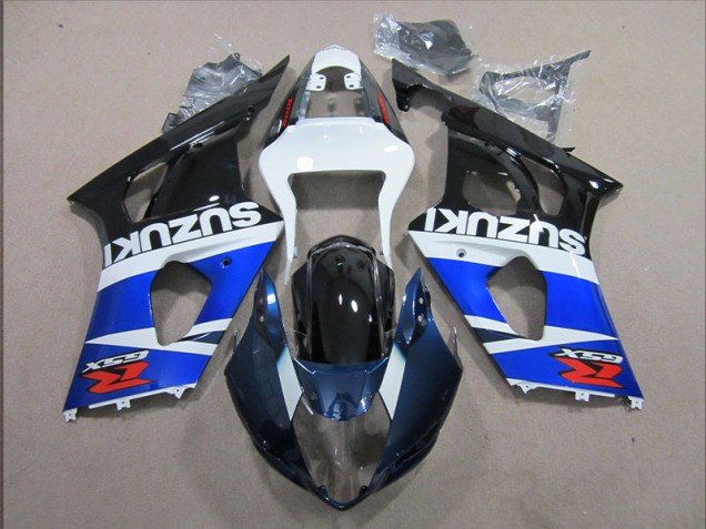 GSXR 1000 K3 03-04 Verkleidungen - Blau Weißer Aufkleber GSXR 1000 K3 03-04 Verkleidungen - Blau Weißer Aufkleber