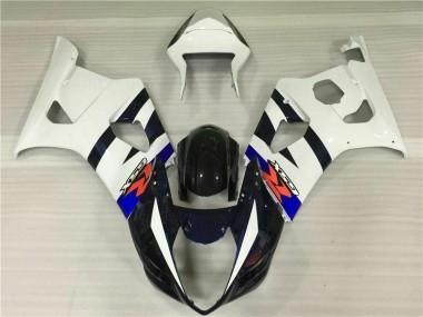 GSXR 1000 K3 03-04 Verkleidungen Komplett Sets - Weiß Schwarz