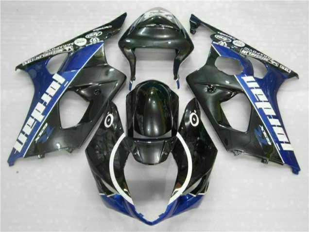 GSXR 1000 K3 03-04 Verkleidungen & Plastik - Schwarz Blau GSXR 1000 K3 03-04 Verkleidungen & Plastik - Schwarz Blau