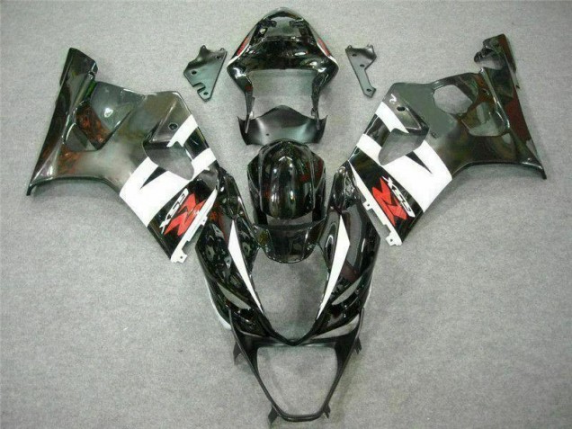 GSXR 1000 K3 03-04 Verkleidungen & Plastik - Weiß Schwarz GSXR 1000 K3 03-04 Verkleidungen & Plastik - Weiß Schwarz