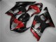 GSXR 1000 K3 03-04 Verkleidungen - Rot Schwarz GSXR 1000 K3 03-04 Verkleidungen - Rot Schwarz