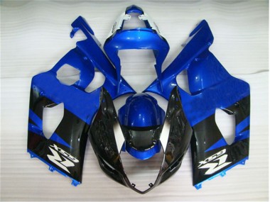 GSXR 1000 K3 03-04 Verkleidungen - Schwarz Blau