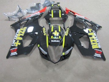 GSXR 1000 K3 03-04 Verkleidungen - Schwarzer Rizla