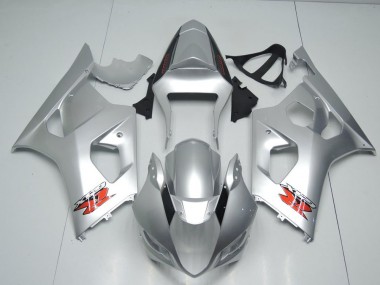 GSXR 1000 K3 03-04 Verkleidungen - Silber OEM Stil