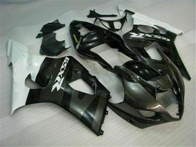 GSXR 1000 K3 03-04 Verkleidungen - Weiß Schwarz GSXR 1000 K3 03-04 Verkleidungen - Weiß Schwarz