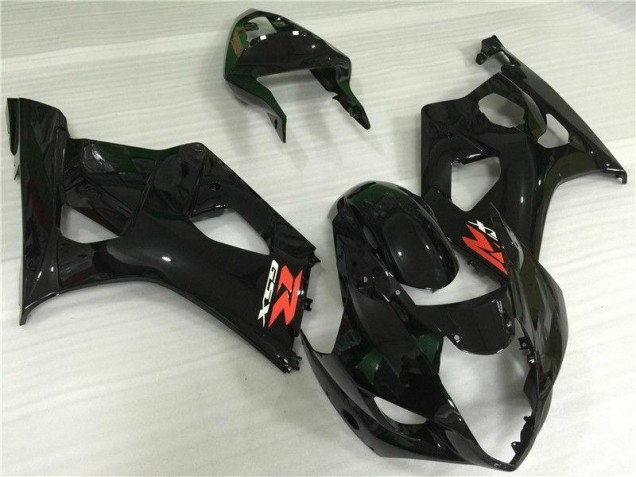 GSXR 1000 K3 03-04 Vollverkleidung - Glänzend Schwarz GSXR 1000 K3 03-04 Vollverkleidung - Glänzend Schwarz