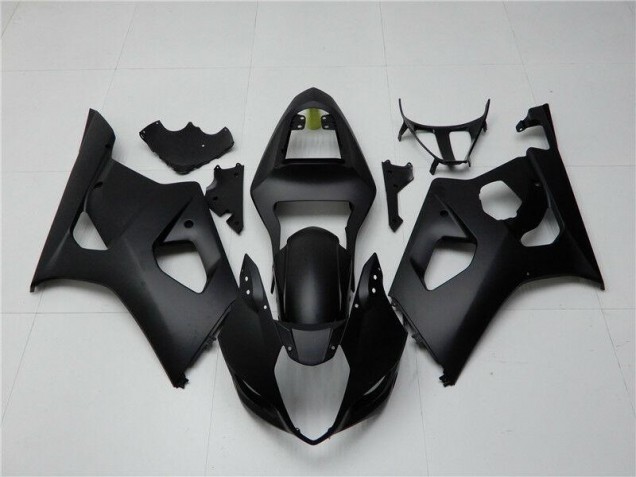 GSXR 1000 K3 03-04 Vollverkleidung - Matt Schwarz GSXR 1000 K3 03-04 Vollverkleidung - Matt Schwarz