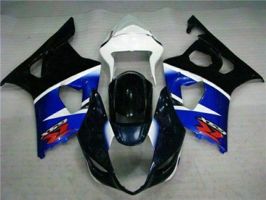 GSXR 1000 K3 03-04 Vollverkleidung - Schwarz Blau
