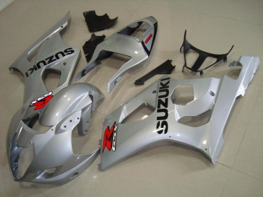 GSXR 1000 K3 03-04 Vollverkleidung - Silber