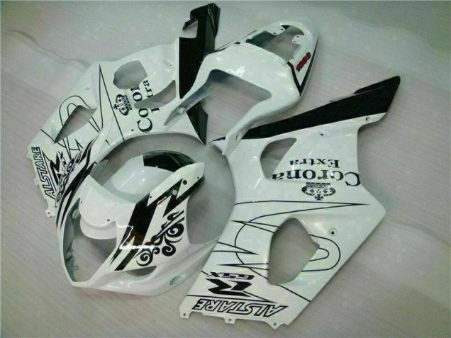 GSXR 1000 K3 03-04 Vollverkleidung - Weiß GSXR 1000 K3 03-04 Vollverkleidung - Weiß
