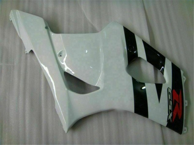 GSXR 1000 K3 03-04 Vollverkleidung - Weiß Schwarz GSXR 1000 K3 03-04 Vollverkleidung - Weiß Schwarz
