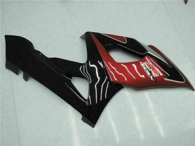 GSXR 1000 K5 05-06 Verkleidung - Rot Schwarz GSXR 1000 K5 05-06 Verkleidung - Rot Schwarz