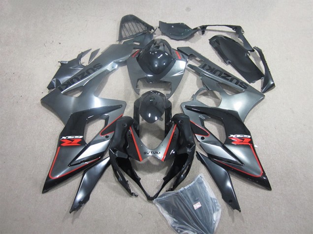 GSXR 1000 K5 05-06 Verkleidung - Schwarz Rot GSXR 1000 K5 05-06 Verkleidung - Schwarz Rot
