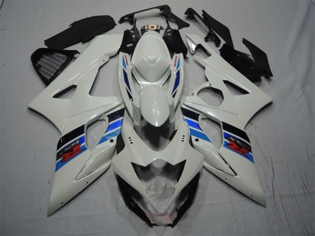 GSXR 1000 K5 05-06 Verkleidung - Weiß Blau GSXR 1000 K5 05-06 Verkleidung - Weiß Blau
