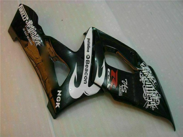 GSXR 1000 K5 05-06 Verkleidung - Weiß Schwarz GSXR 1000 K5 05-06 Verkleidung - Weiß Schwarz