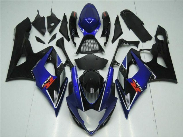 GSXR 1000 K5 05-06 Verkleidungen - Blau Schwarz GSXR 1000 K5 05-06 Verkleidungen - Blau Schwarz