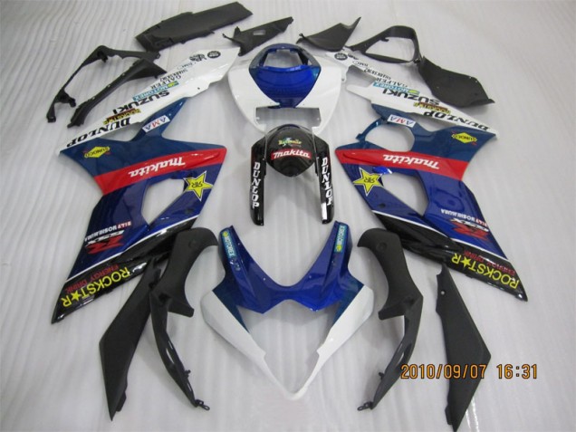 GSXR 1000 K5 05-06 Verkleidungen - Blau Schwarz Rockstar GSXR 1000 K5 05-06 Verkleidungen - Blau Schwarz Rockstar