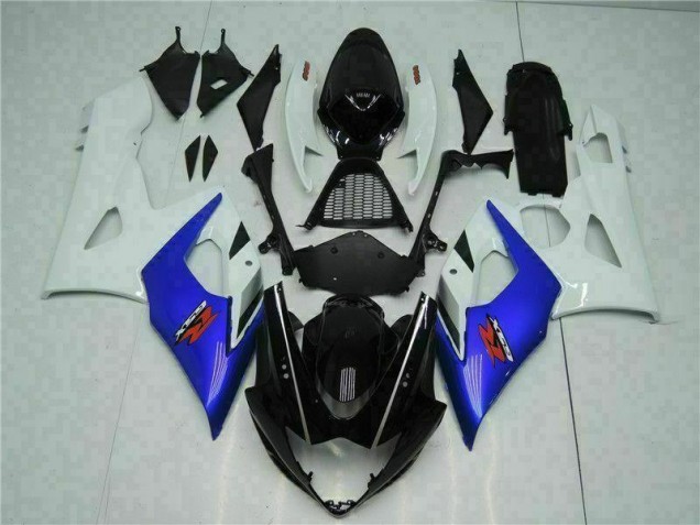 GSXR 1000 K5 05-06 Verkleidungen - Blau Weiß GSXR 1000 K5 05-06 Verkleidungen - Blau Weiß