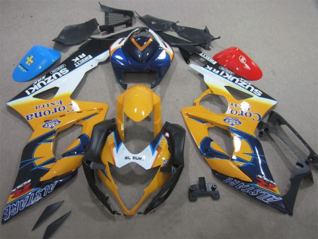 GSXR 1000 K5 05-06 Verkleidungen - Gelb Blau Corona Extra GSXR 1000 K5 05-06 Verkleidungen - Gelb Blau Corona Extra