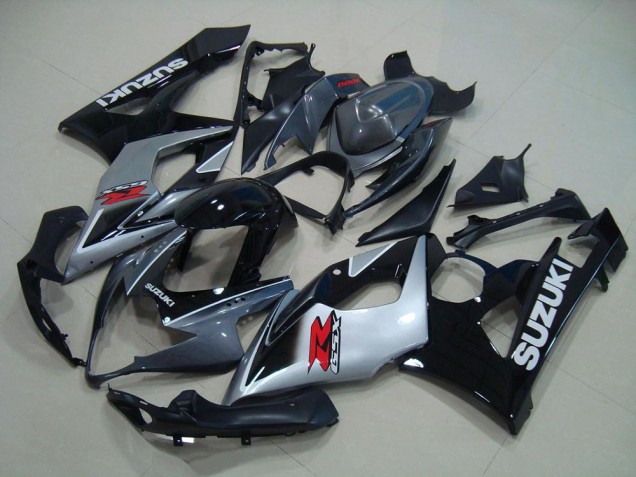 GSXR 1000 K5 05-06 Verkleidungen - Grau Schwarz Silber GSXR 1000 K5 05-06 Verkleidungen - Grau Schwarz Silber