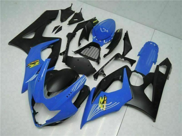 GSXR 1000 K5 05-06 Verkleidungen Komplett Sets - Blau Schwarz GSXR 1000 K5 05-06 Verkleidungen Komplett Sets - Blau Schwarz
