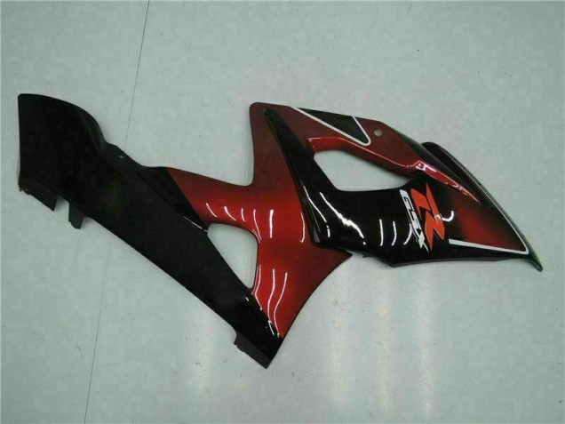 GSXR 1000 K5 05-06 Verkleidungen Komplett Sets - Rot Schwarz GSXR 1000 K5 05-06 Verkleidungen Komplett Sets - Rot Schwarz