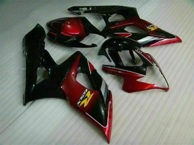 GSXR 1000 K5 05-06 Verkleidungen & Plastik - Rot Schwarz GSXR 1000 K5 05-06 Verkleidungen & Plastik - Rot Schwarz