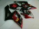 GSXR 1000 K5 05-06 Verkleidungen & Plastik - Rot Schwarz GSXR 1000 K5 05-06 Verkleidungen & Plastik - Rot Schwarz