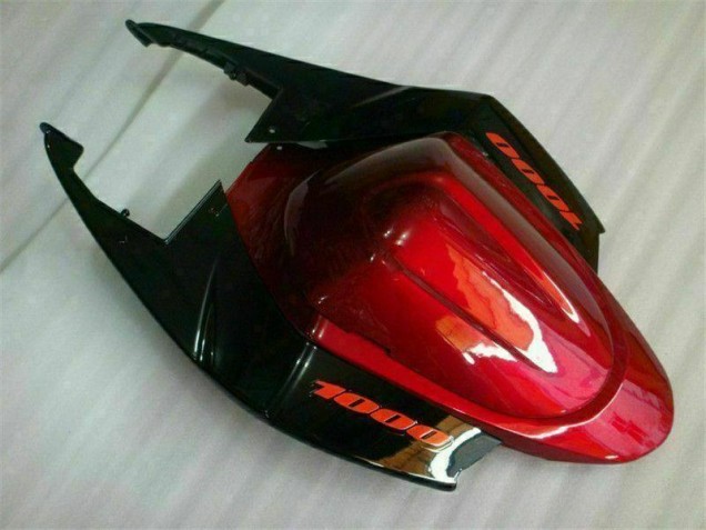 GSXR 1000 K5 05-06 Verkleidungen & Plastik - Rot Schwarz GSXR 1000 K5 05-06 Verkleidungen & Plastik - Rot Schwarz